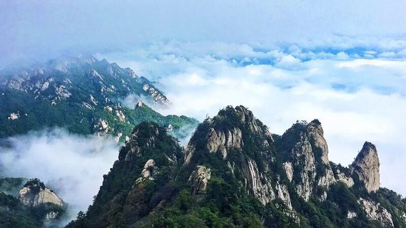青山不语，温暖常在---尧山